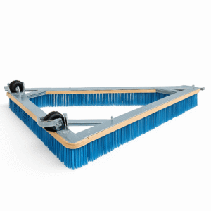 Driehoeksbezem Blauw 150cm