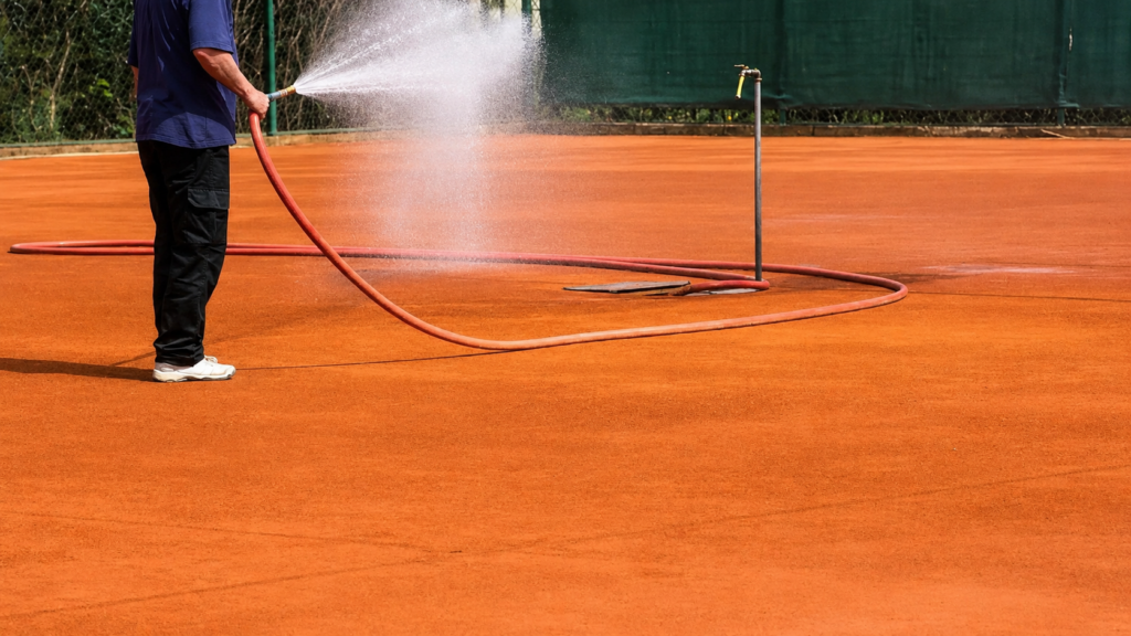 Tenniscourtshop Gravel Beregening 2
