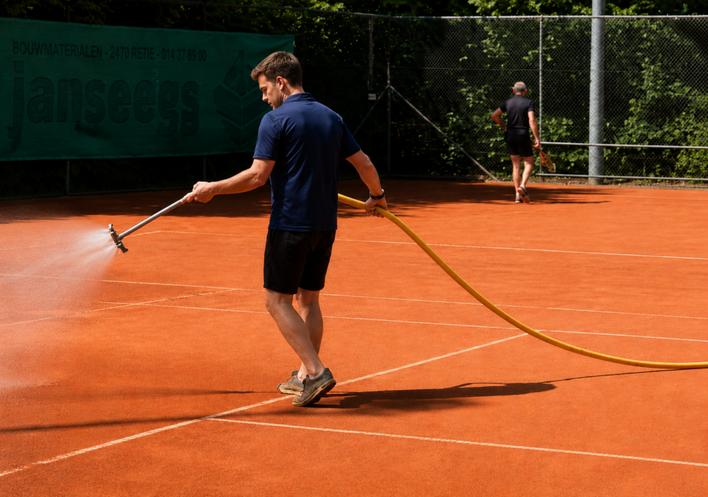 Tenniscourtshop Gravel Beregening 3